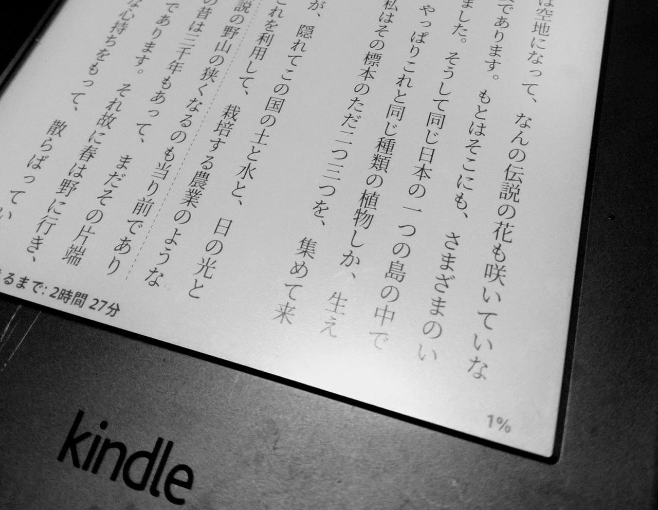 Kindleで好みのフォントを