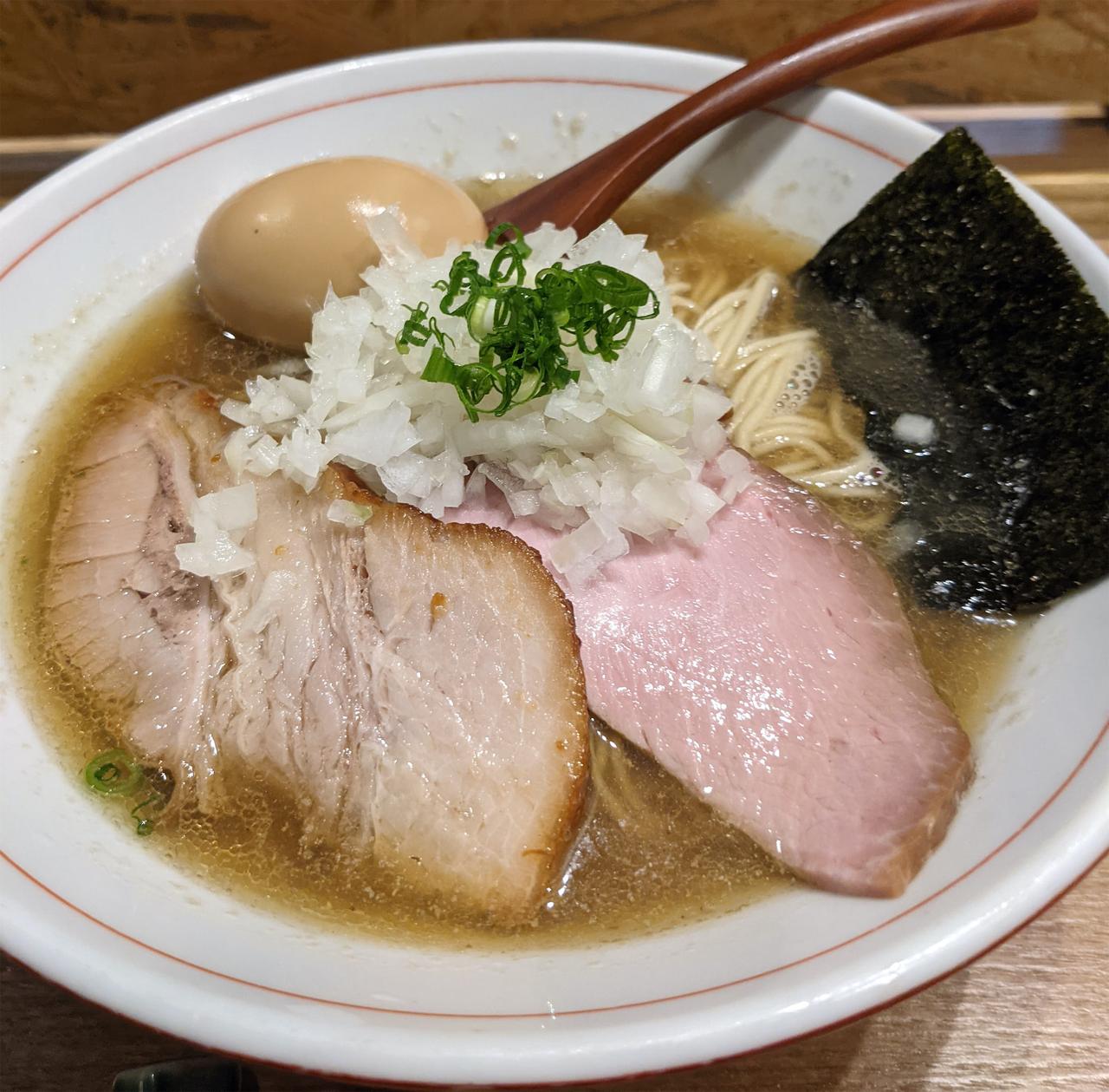 煮干し味玉ラーメン