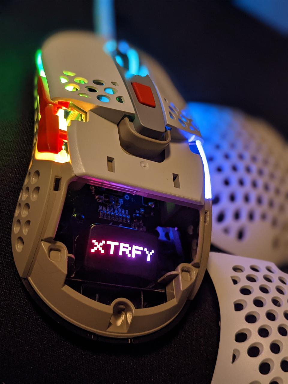 Xtrfy M42 シェルを外したところ