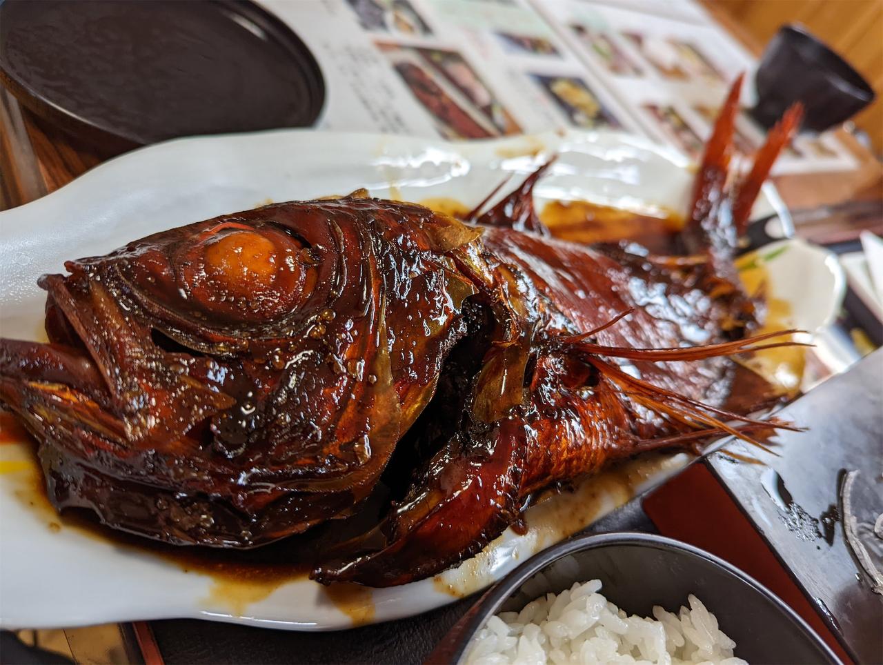 金目鯛の煮付け